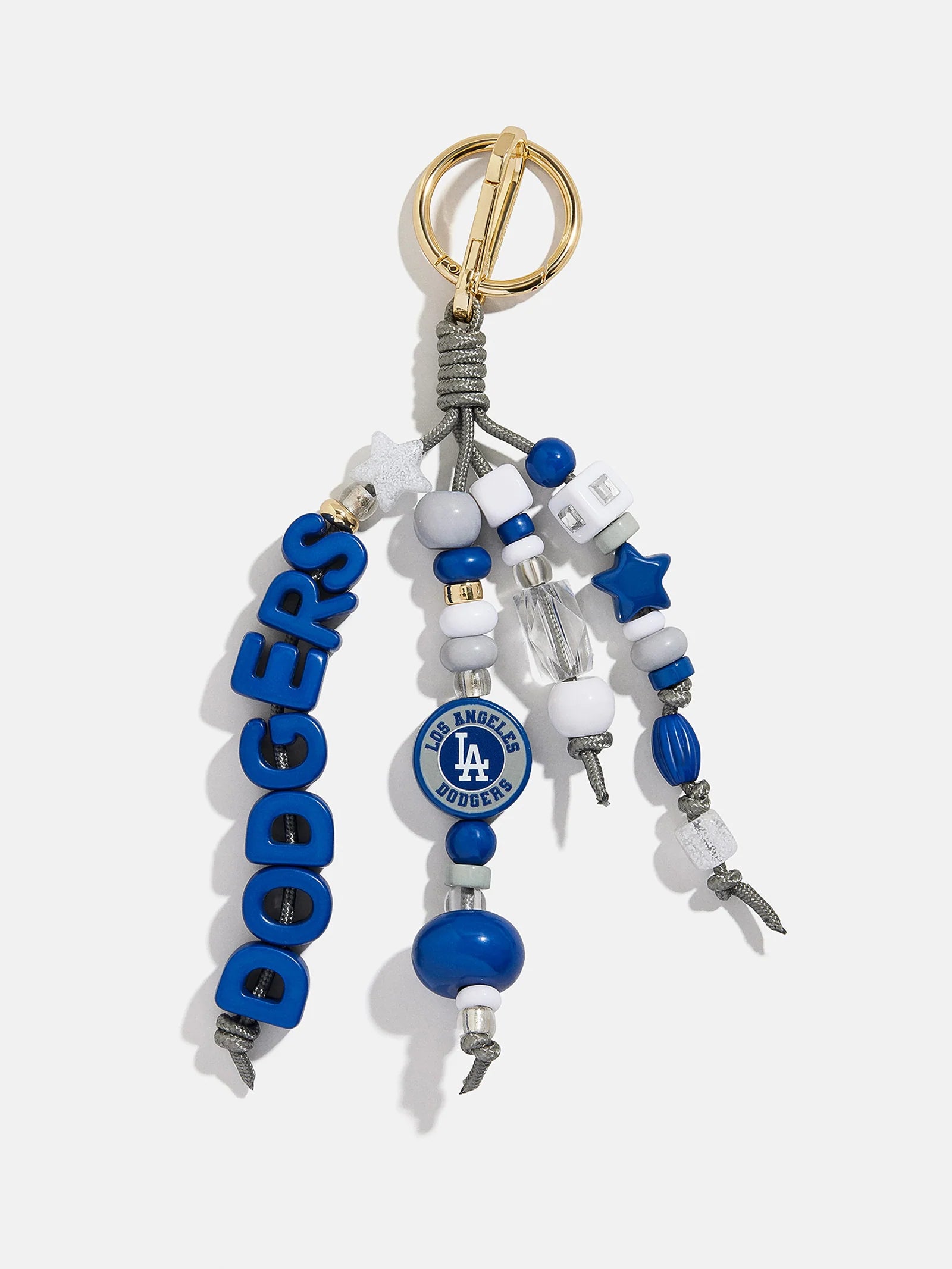 BaubleBar Dodgers Beaded Bag Charm