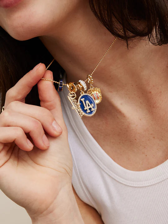 BaubleBar x Dodgers Charm Necklace