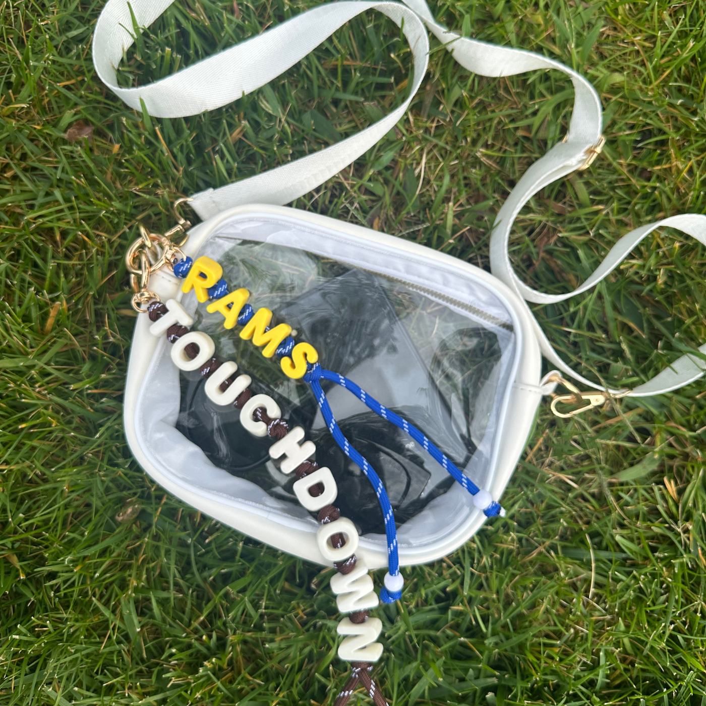Los Angeles Rams Bubble Bag Charm