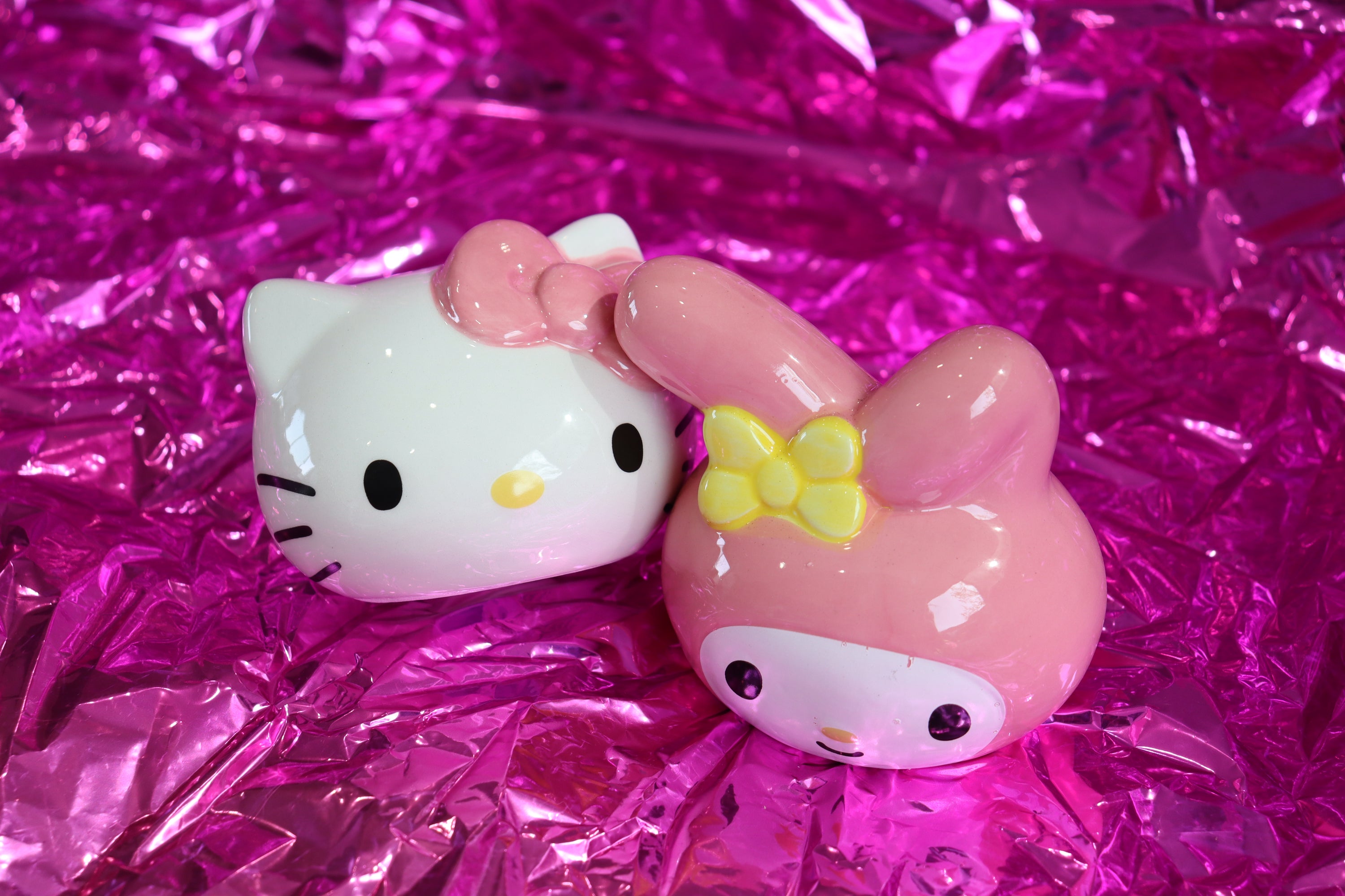 Hello Kitty and My Melody Salt & Pepper Shaker