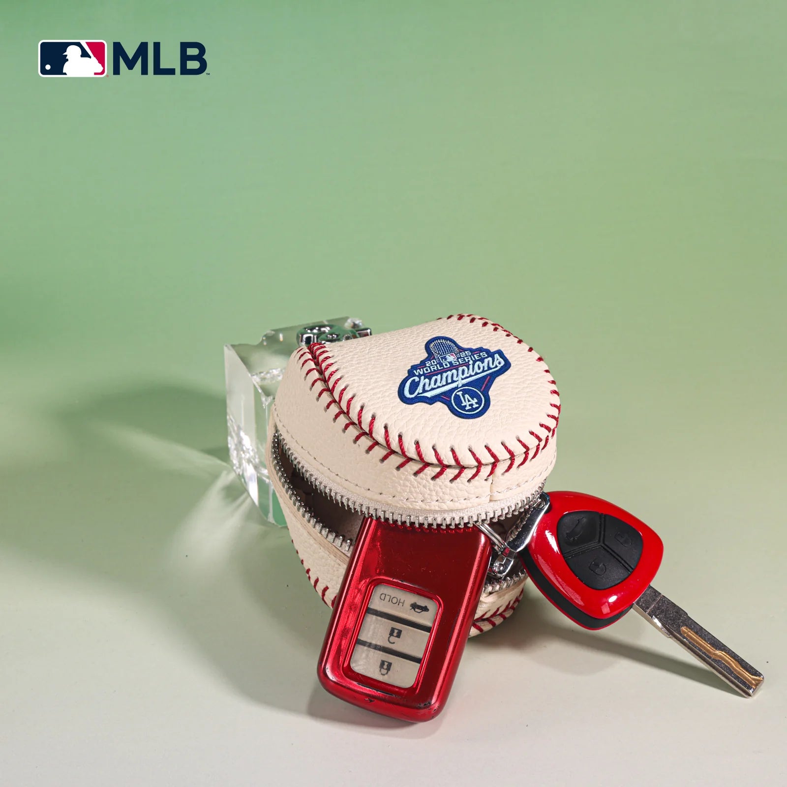 Dodgers Champions Baseball Charm