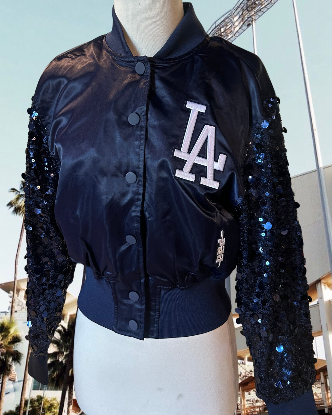 Los Angeles Dodgers Showtime Satin Jacket