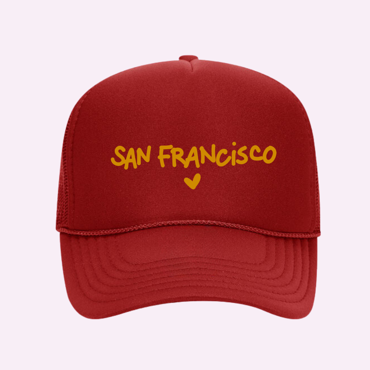 I Love San Francisco Trucker Hat