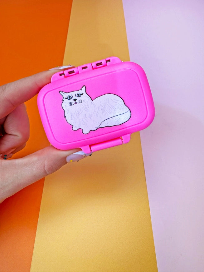 Cat Pill Case