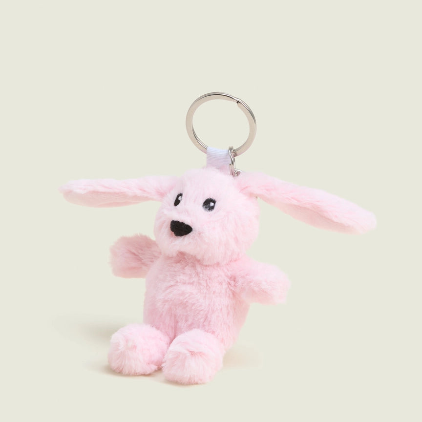 Warmies Pink Bunny Keyring