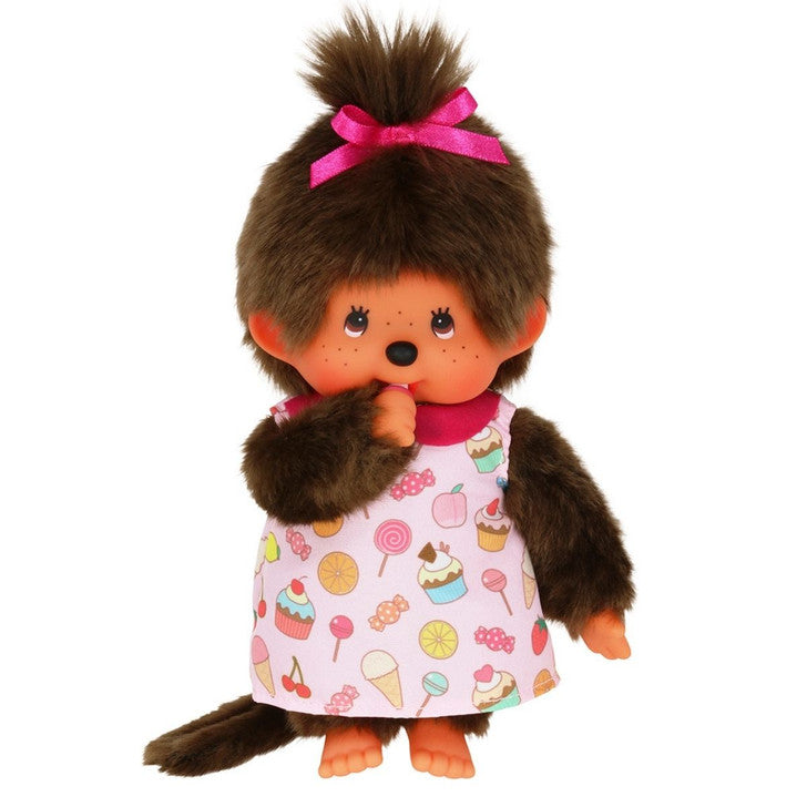 Monchhichi Pop N Candy Girl with Candy Dress Plush Doll