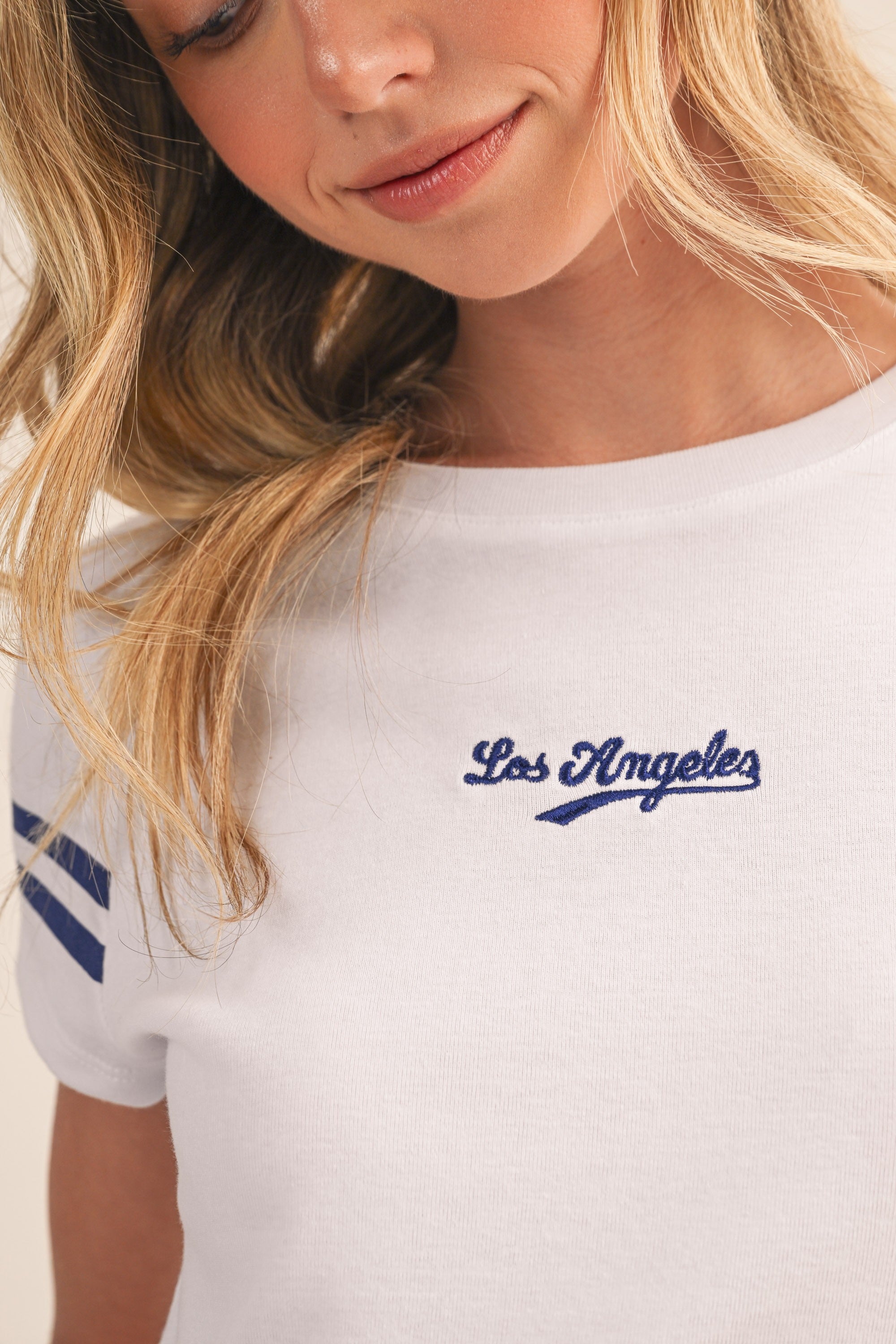 Los Angeles Baseball Baby Tee