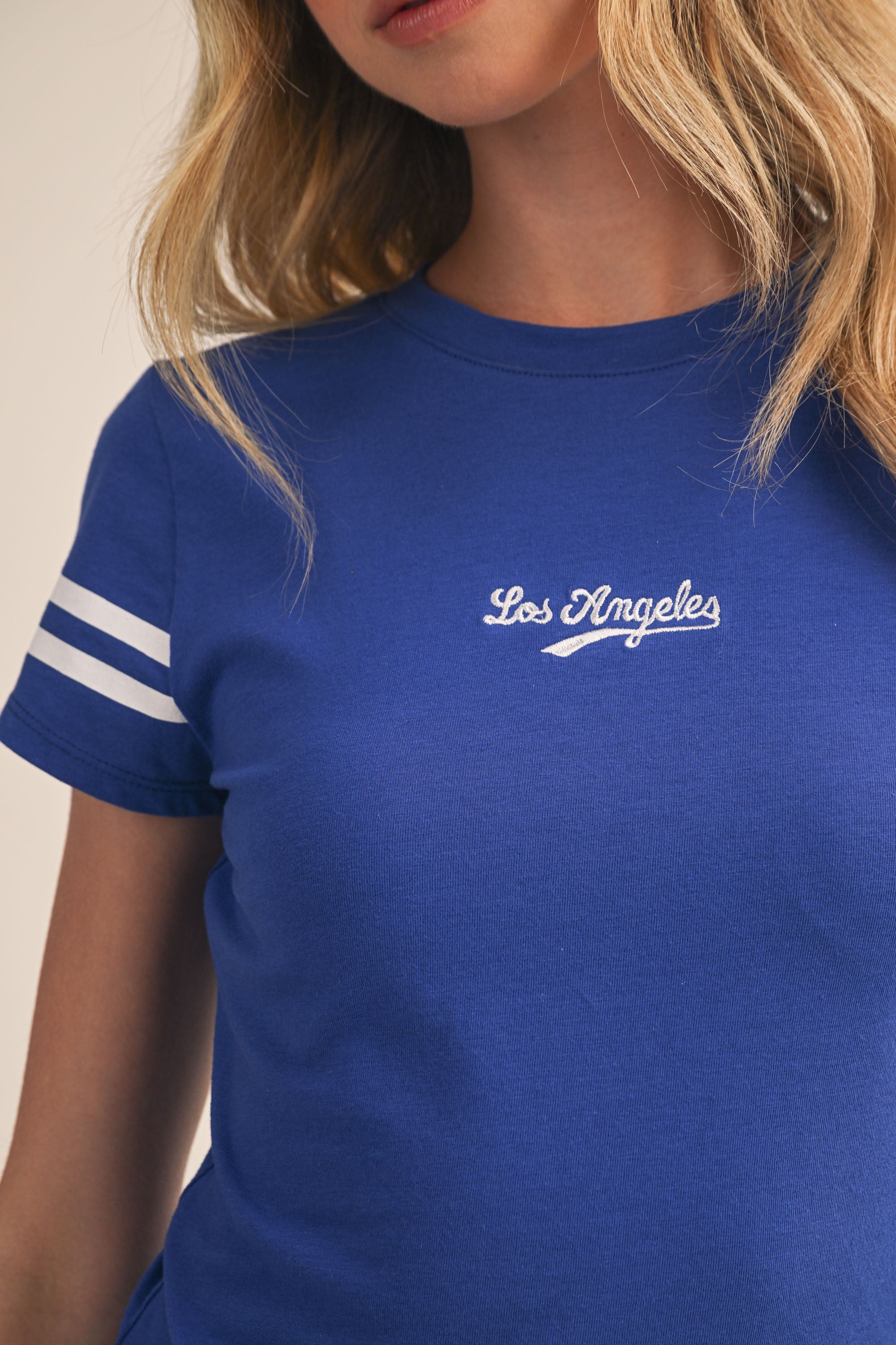 Los Angeles Baseball Baby Tee