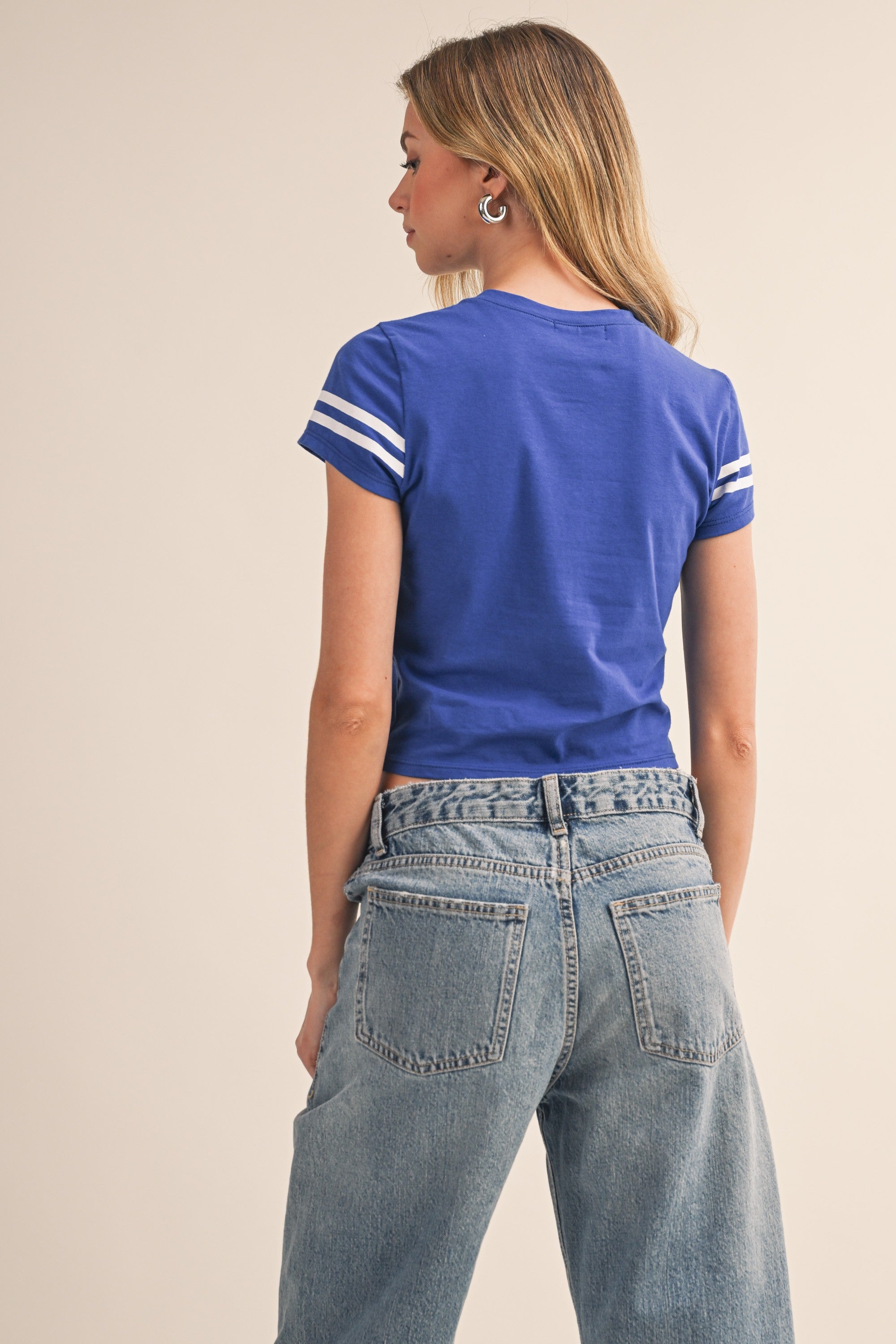 Los Angeles Baseball Baby Tee