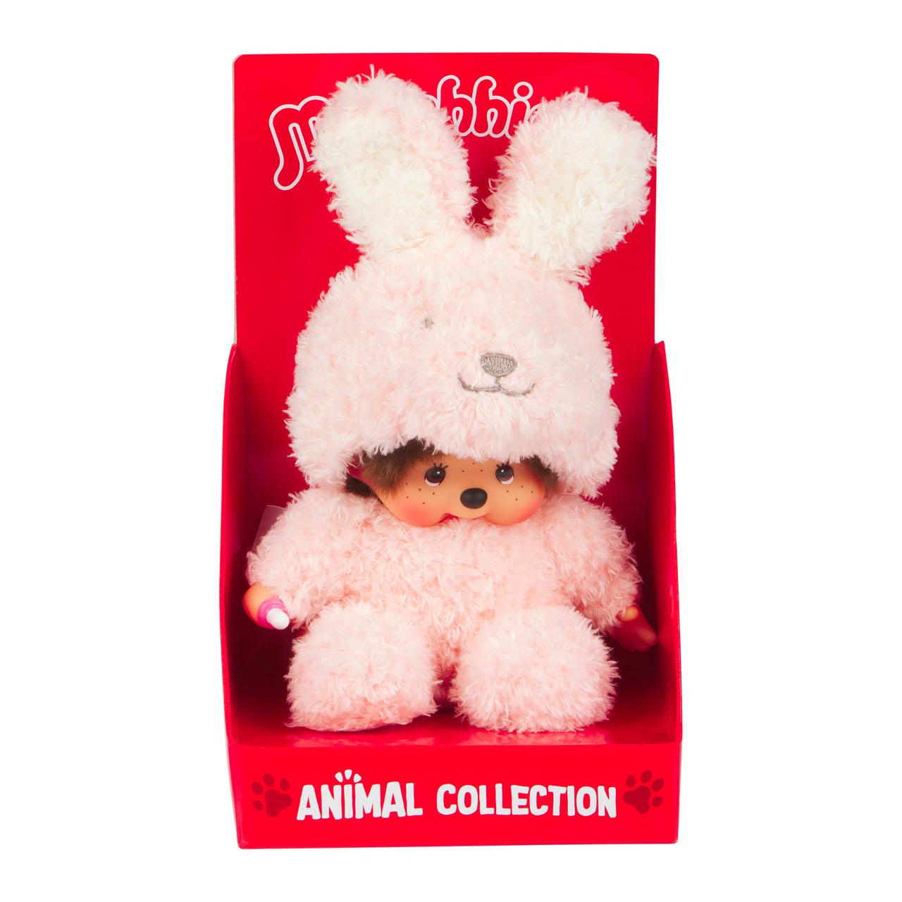 Monchhichi Sitting Fluffy Bunny