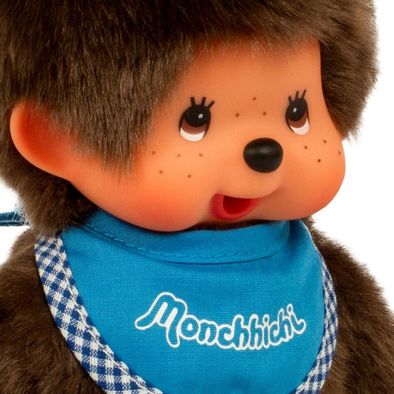 Monchhichi - Standard Boy W/ Blue Bib