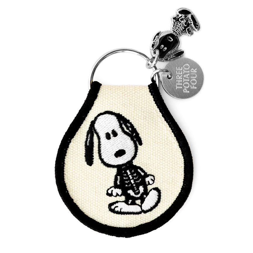 Peanuts Snoopy Halloween Patch Keychain
