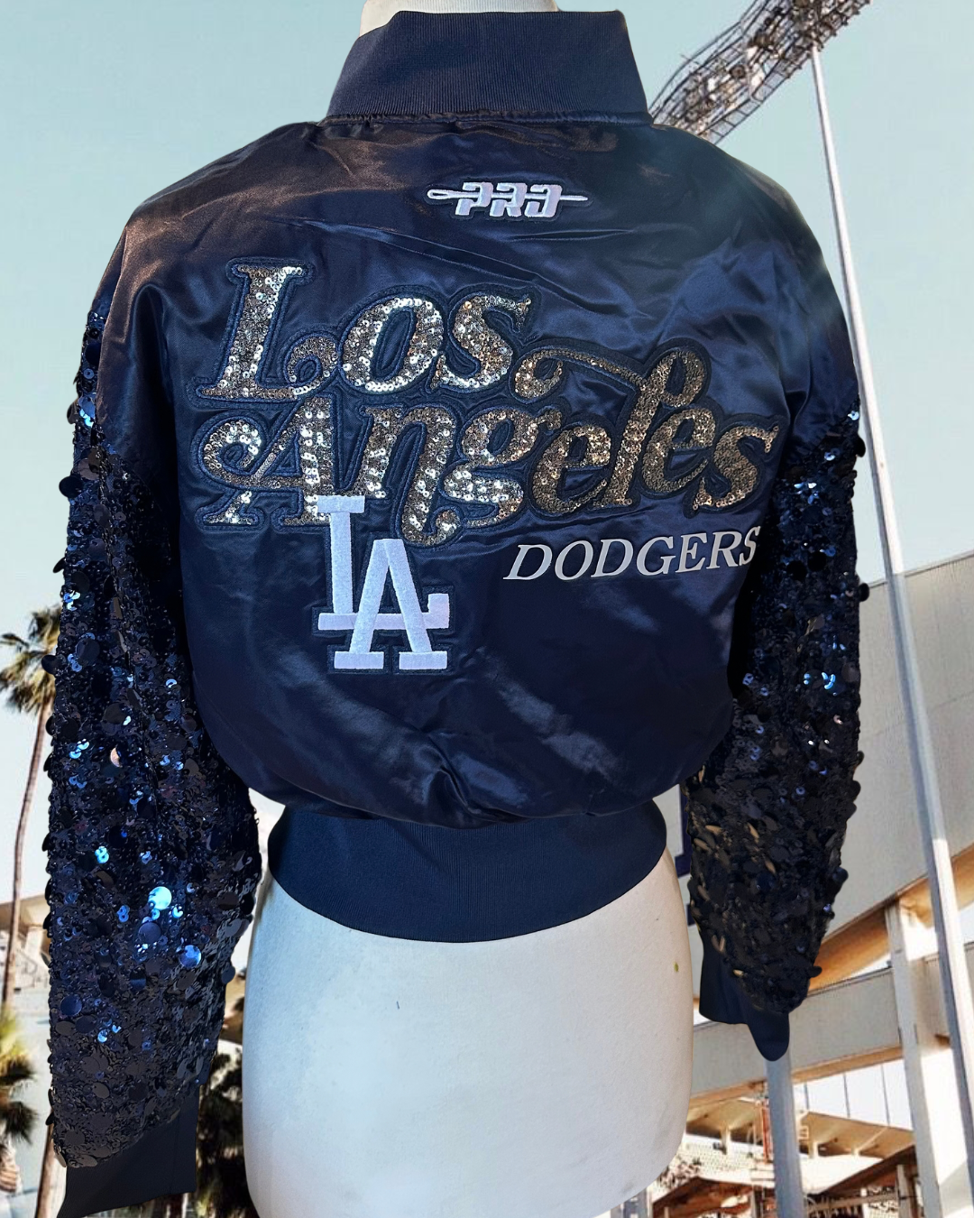 Los Angeles Dodgers Showtime Satin Jacket
