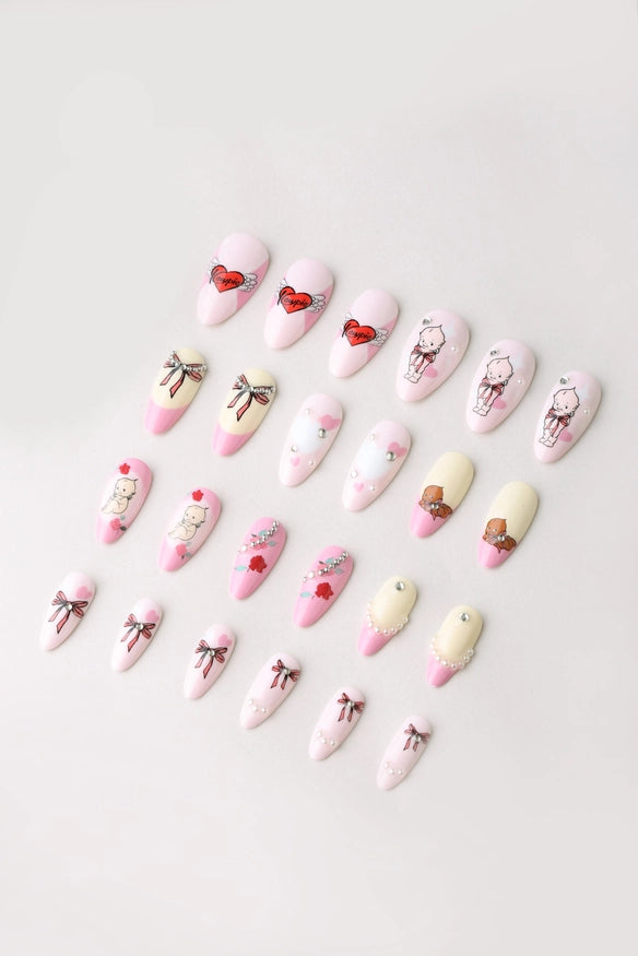 Kewpie Pastel - Press-On Nails