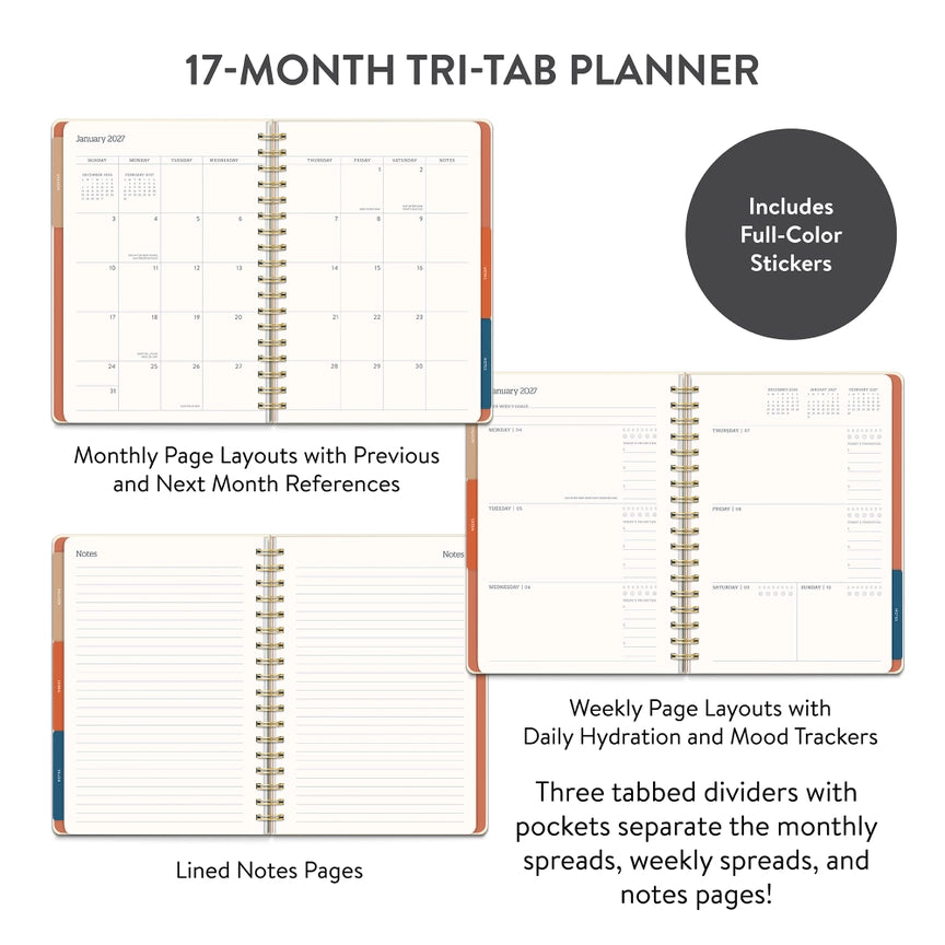 2027 National Parks Tri-Tab Planner