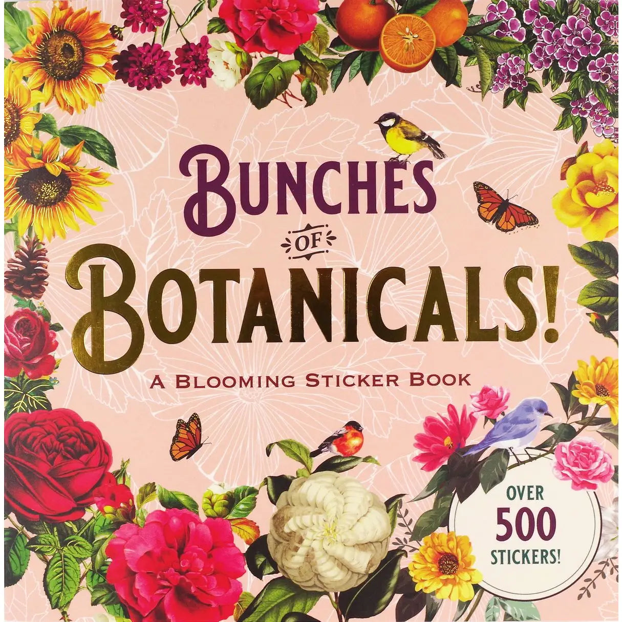 Floral Botanical Sticker Book