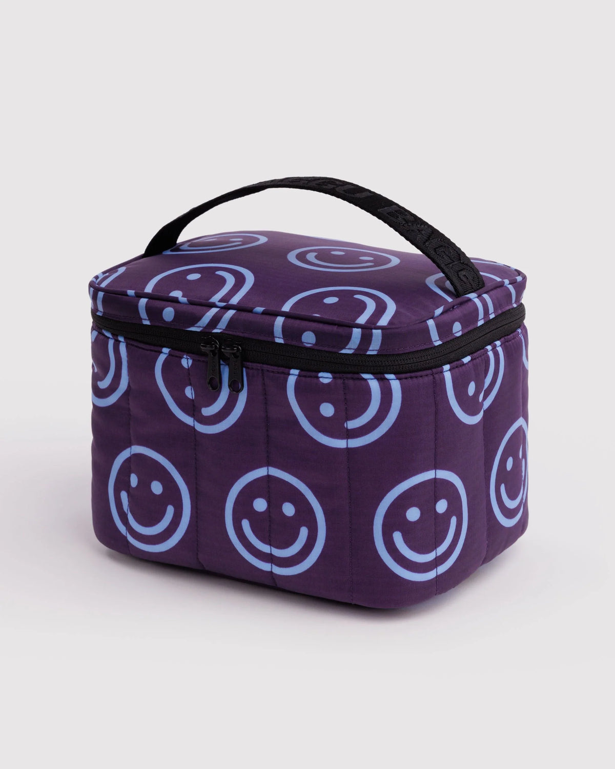 BAGGU Puffy Lunch Bag - Indigo Happy