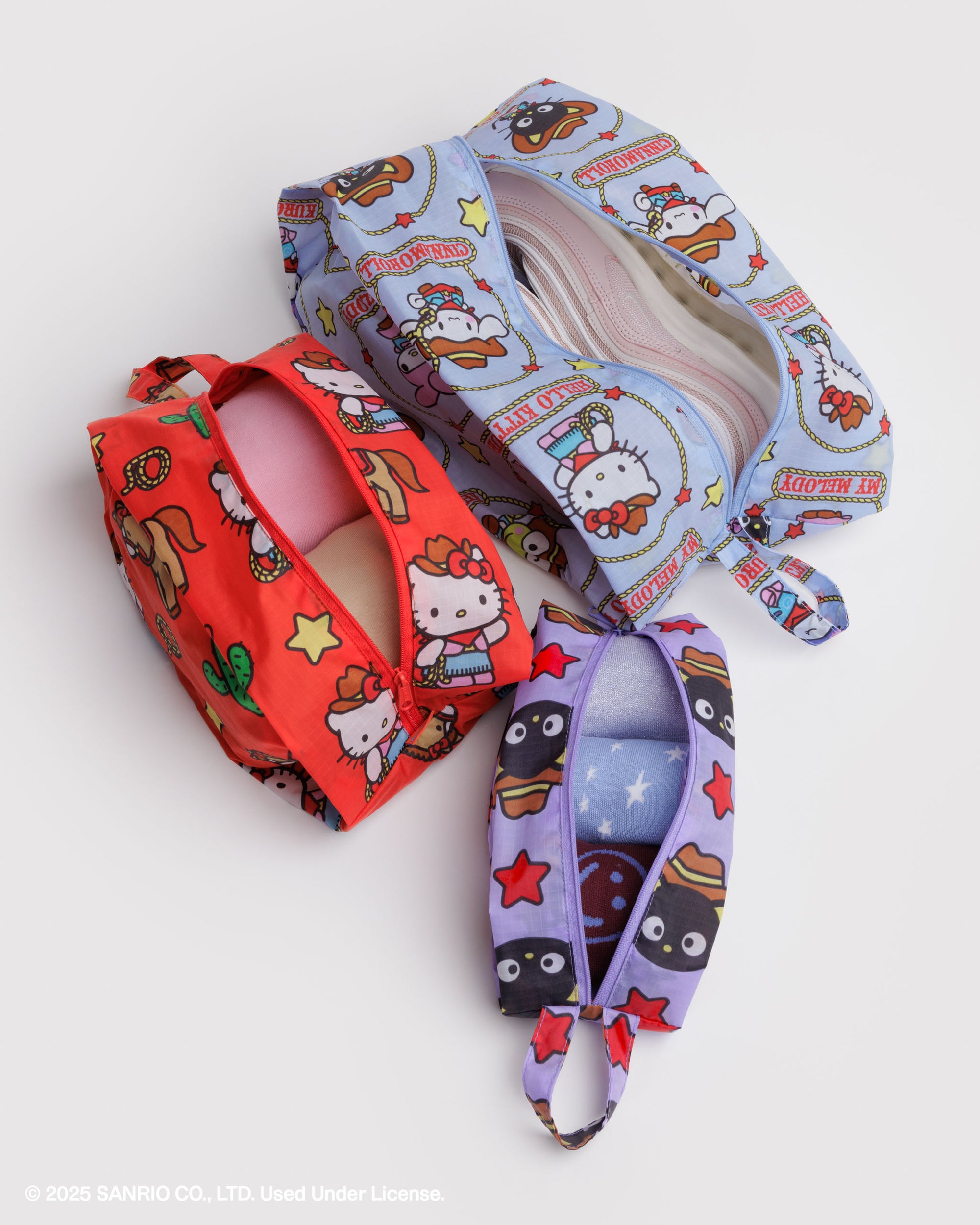 BAGGU 3D Zip Set - Hello Kitty & Friends Western