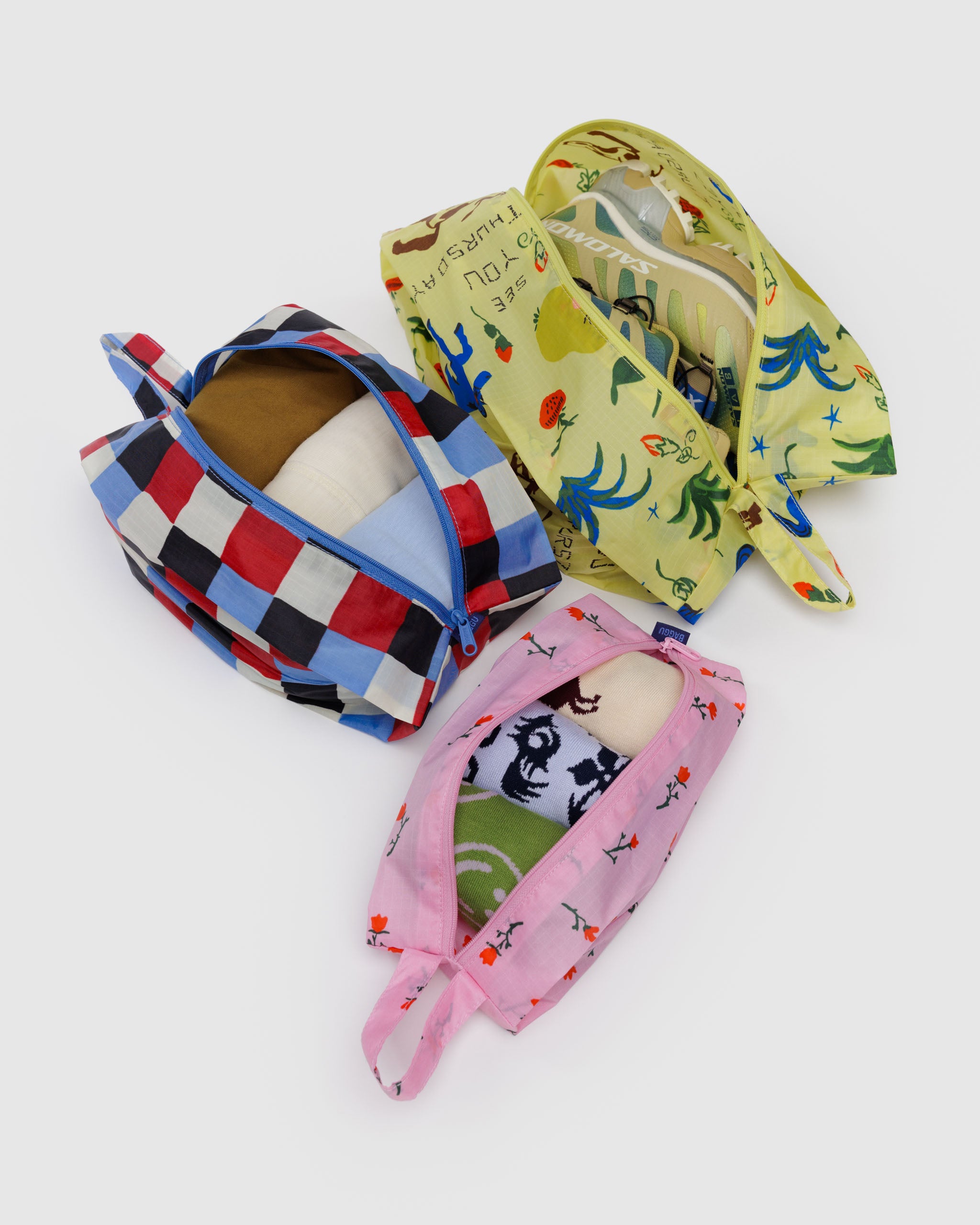BAGGU 3D Zip Set - Painted Prairie