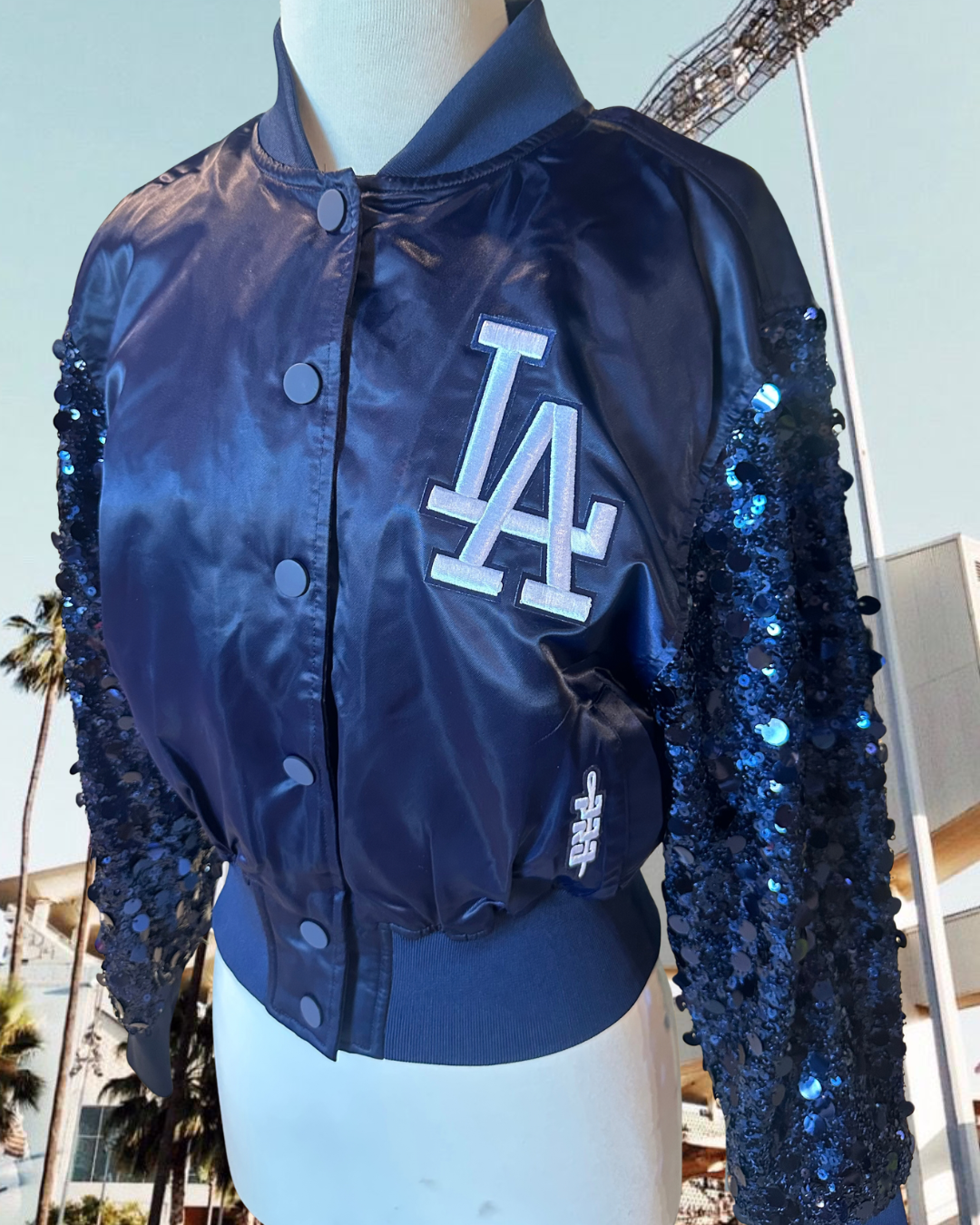Los Angeles Dodgers Showtime Satin Jacket