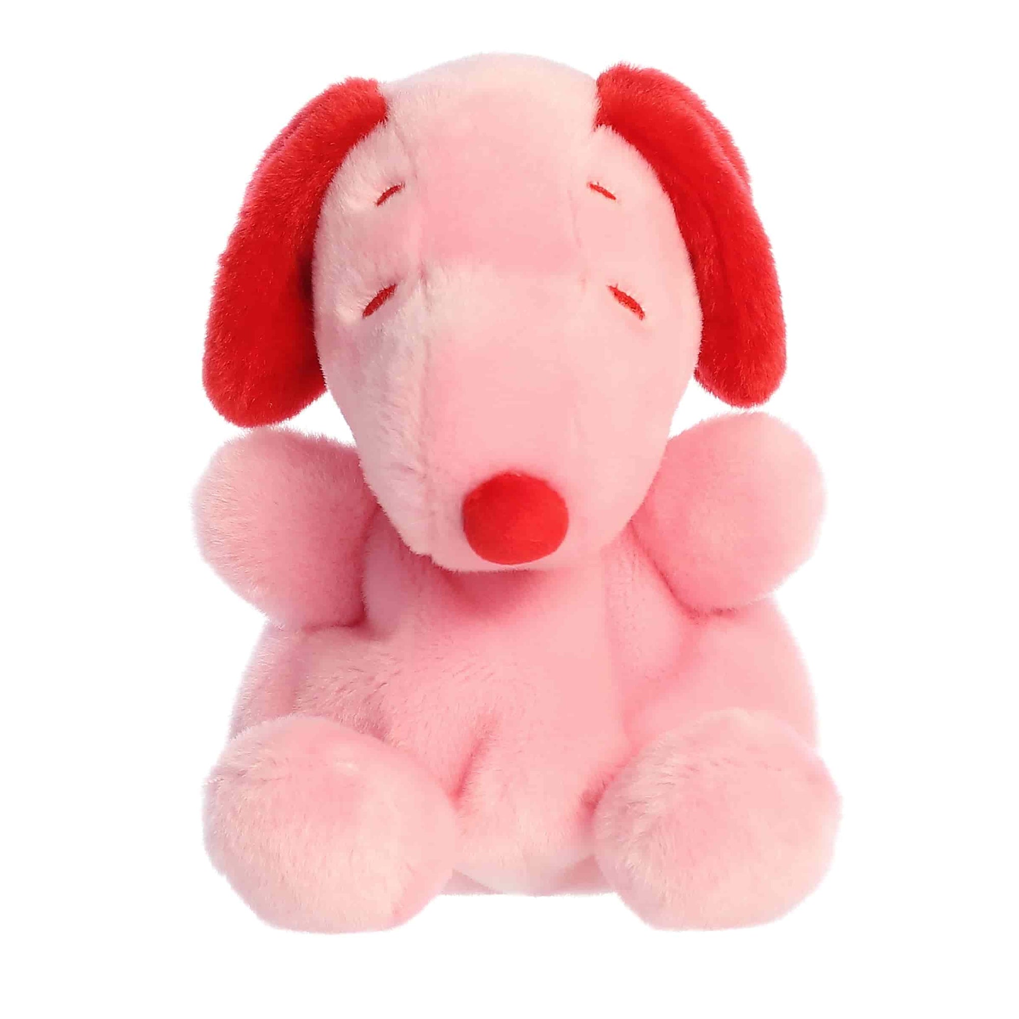 Snoopy Pink and Red Palm Pal