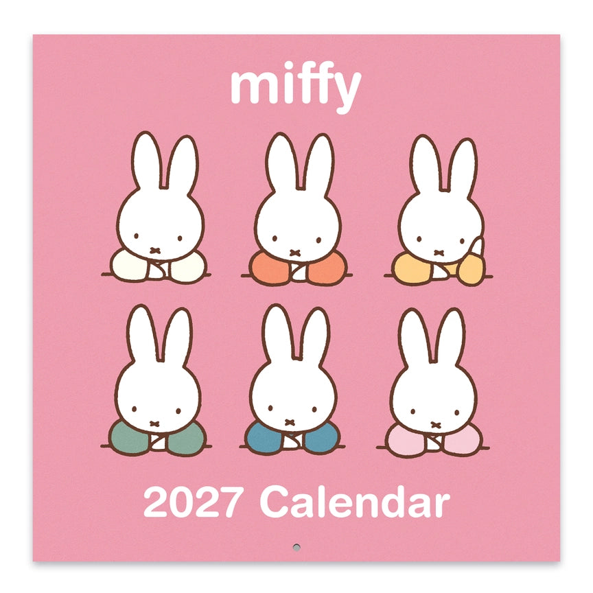 2027 Miffy A Year In Color Mini Wall Calendar