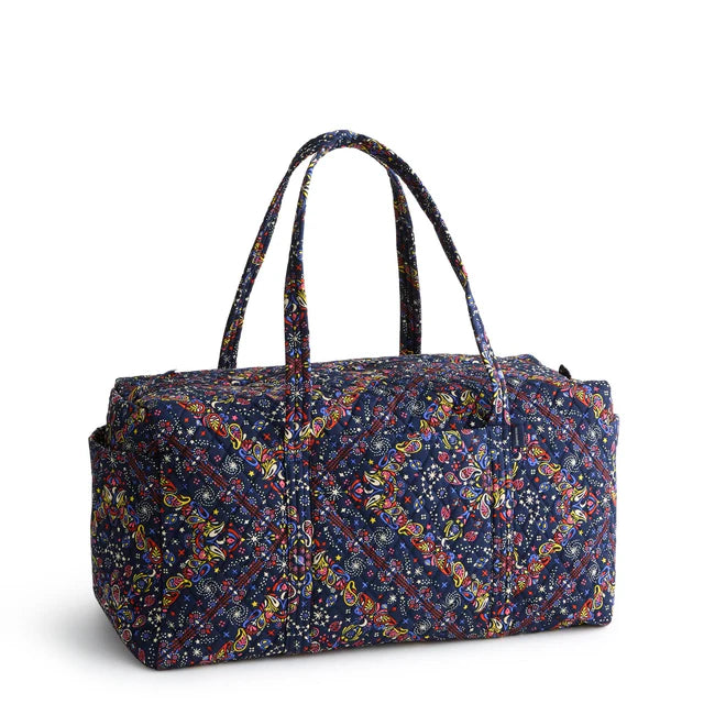 Vera Bradley Original Duffel in the Starry Paisley