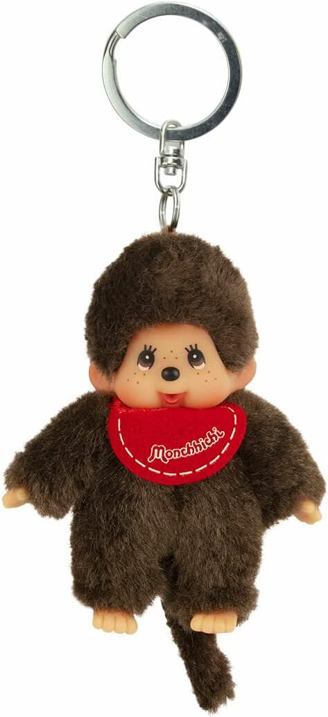 Classic Monchhichi Keychain