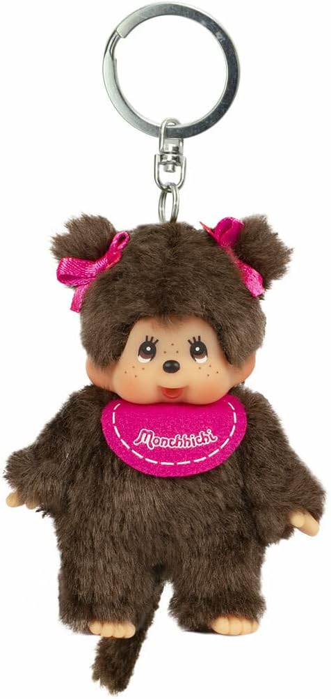 Classic Monchhichi Keychain