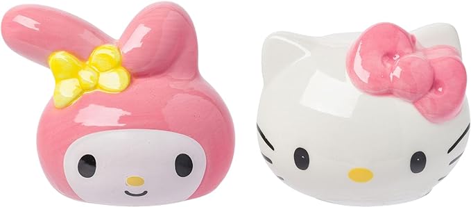 Hello Kitty and My Melody Salt & Pepper Shaker