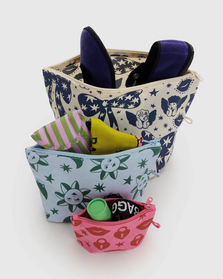 BAGGU Go Pouch Set - Charms