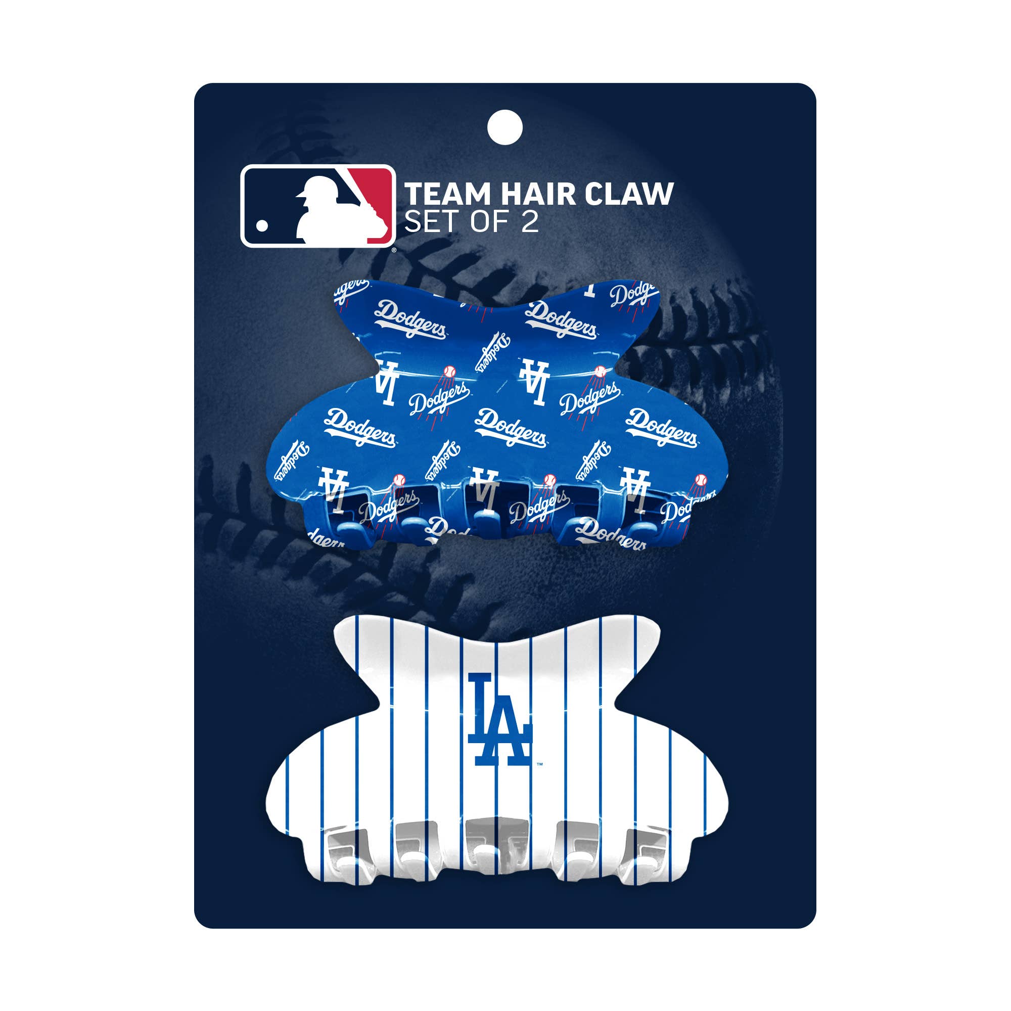 MLB Los Angeles Dodgers Hair Claw Set