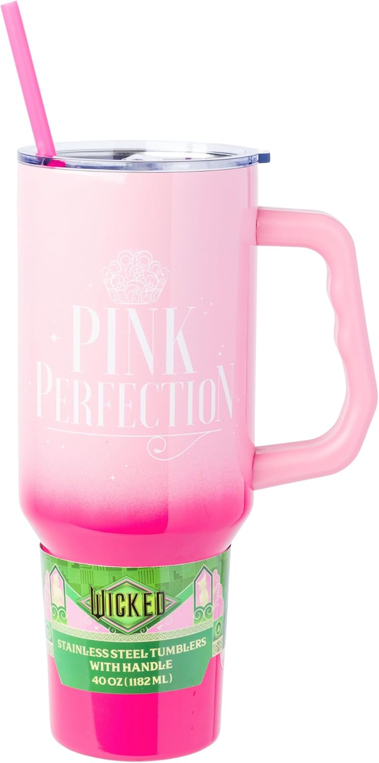 Wicked Glinda Pink Perfection Ombre Tumbler 40 OZ