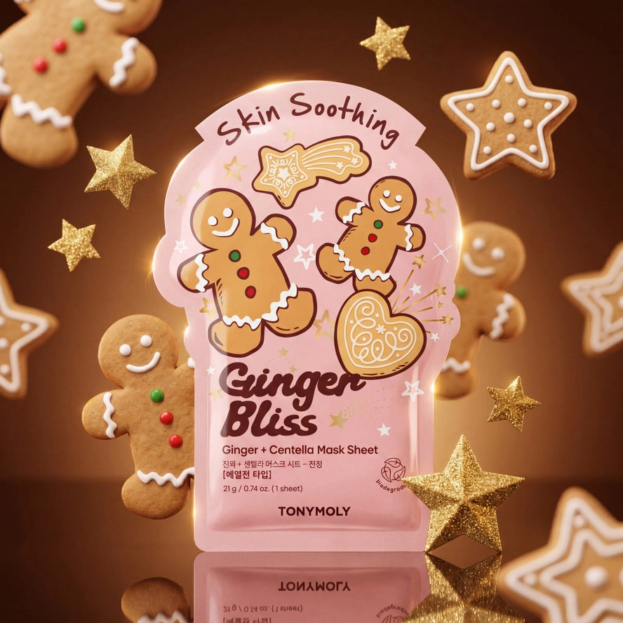 Holiday Sheet Mask - Ginger Bliss