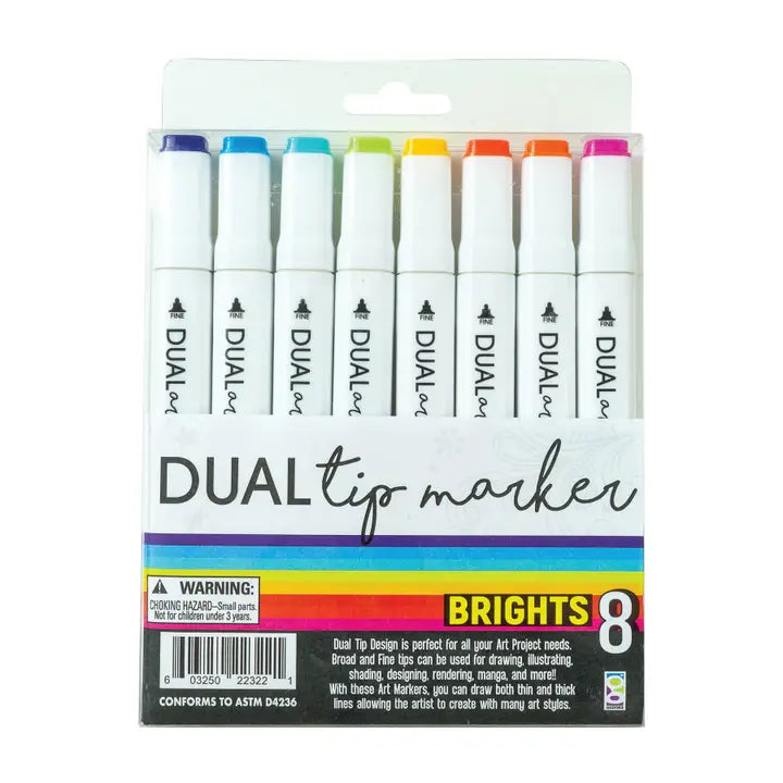 Dual Tip Coloring Marker Set