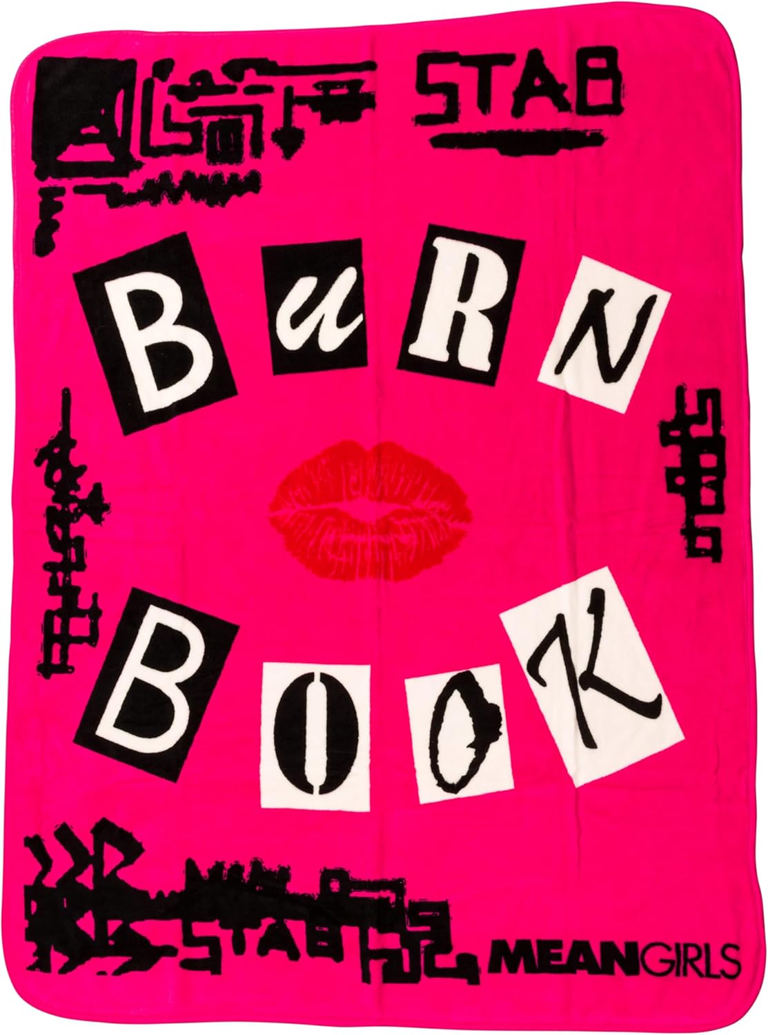 Mean Girls Burn Book Fleece Blanket