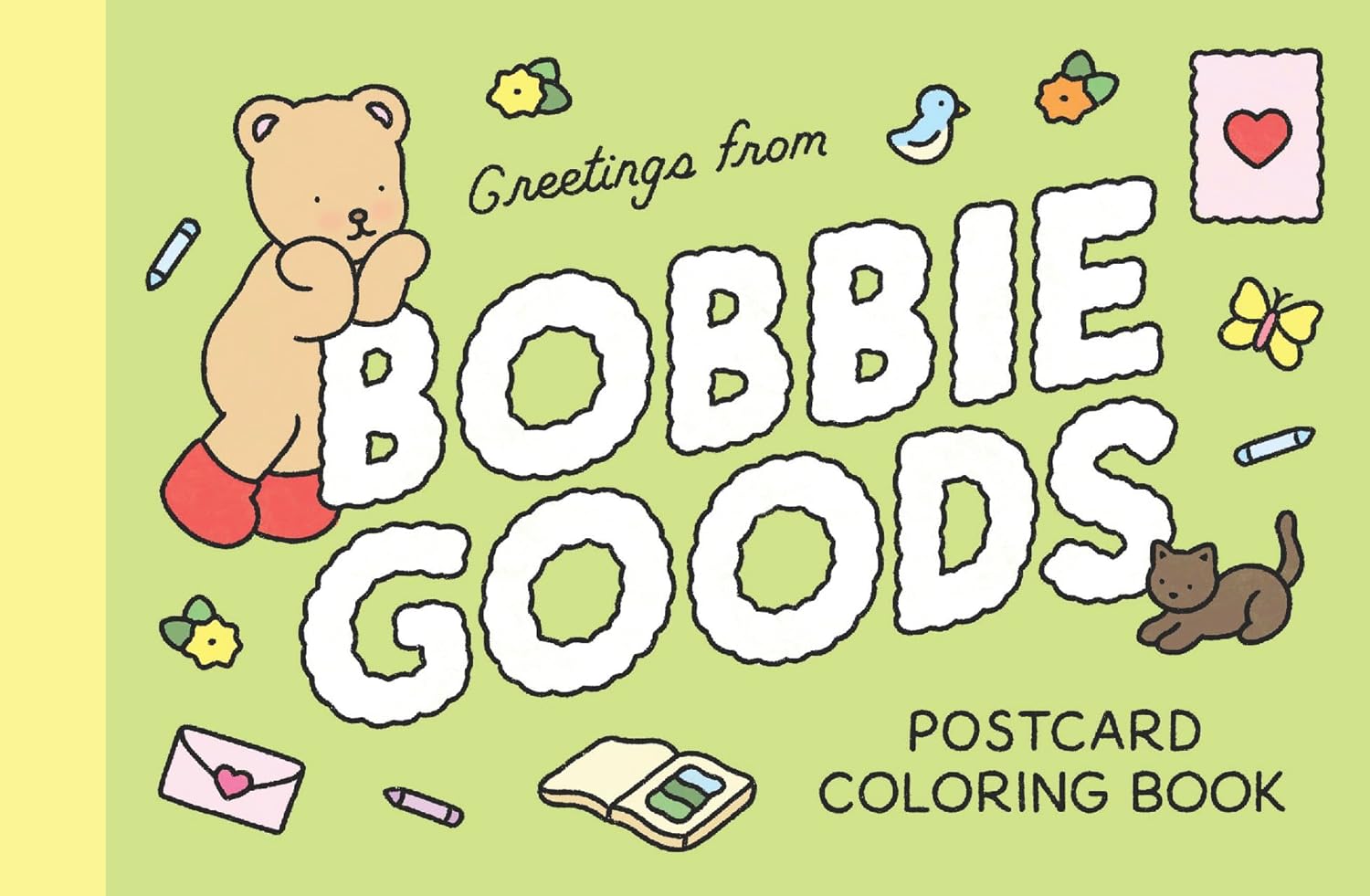 Bobbie Goods Postcard Coloring Book: 20 Postcards