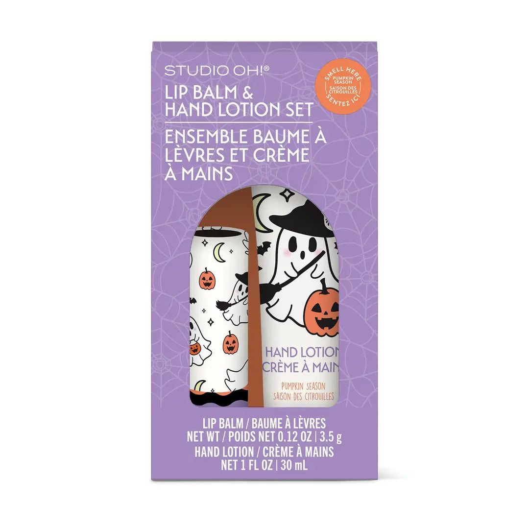 Halloween Lip Balm & Hand Lotion Set