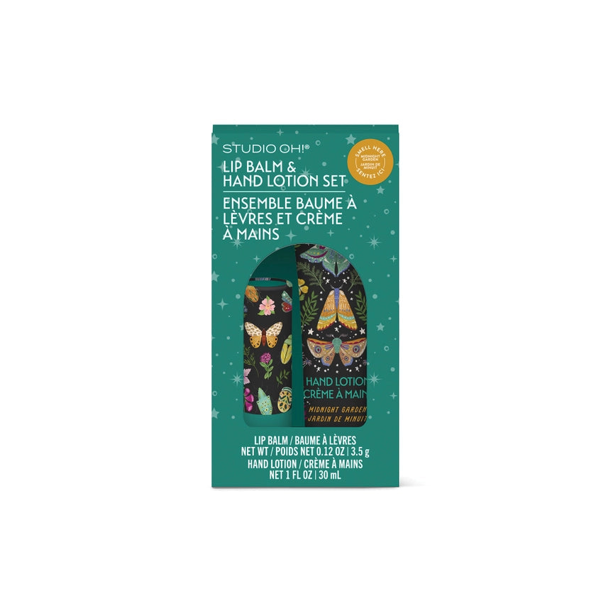 Midnight Garden Lip Balm & Hand Lotion Set