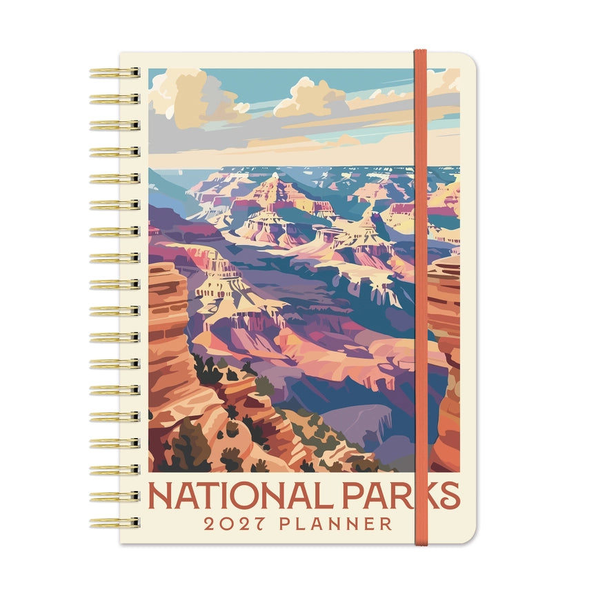 2027 National Parks Tri-Tab Planner