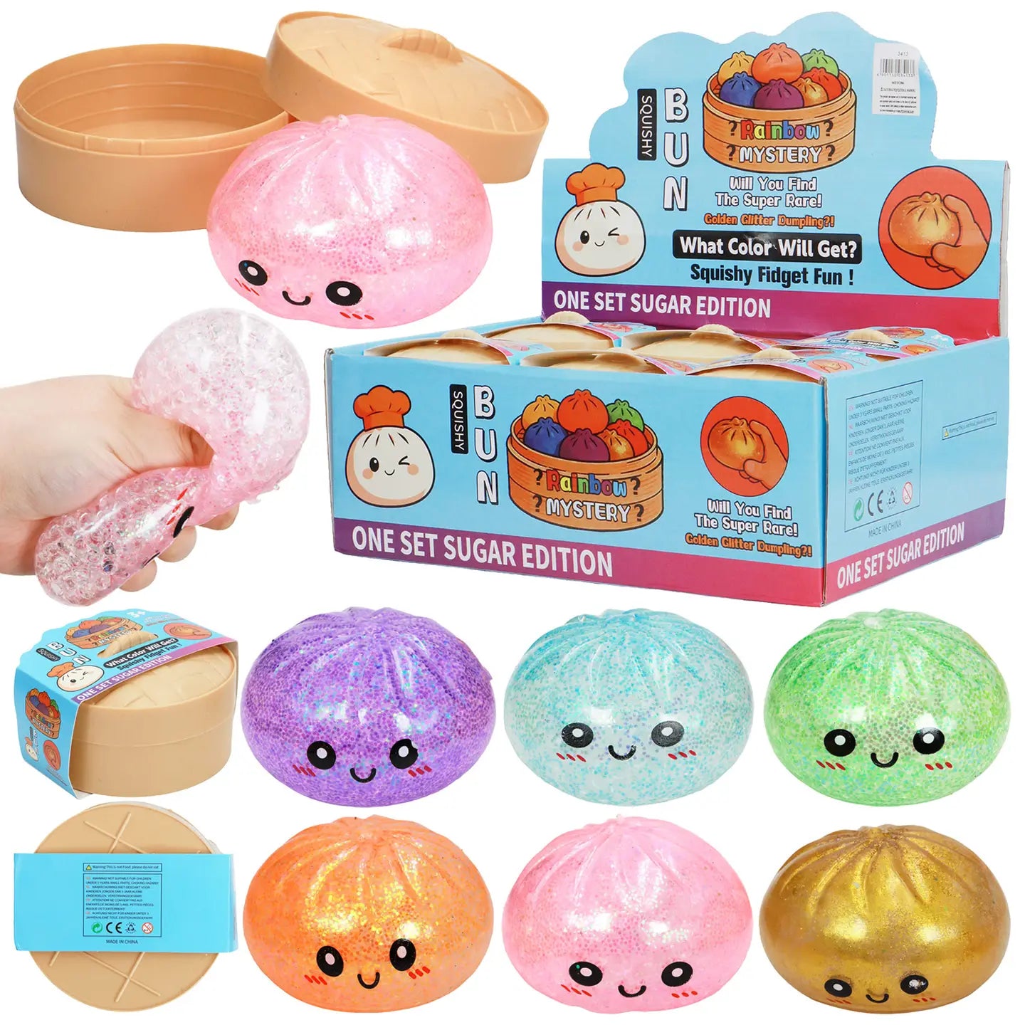 Rainbow Mystery Glitter Dumpling