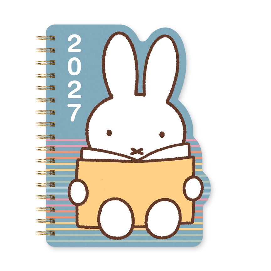 2027 Miffy A Year in Color Die-Cut Weekly Planner