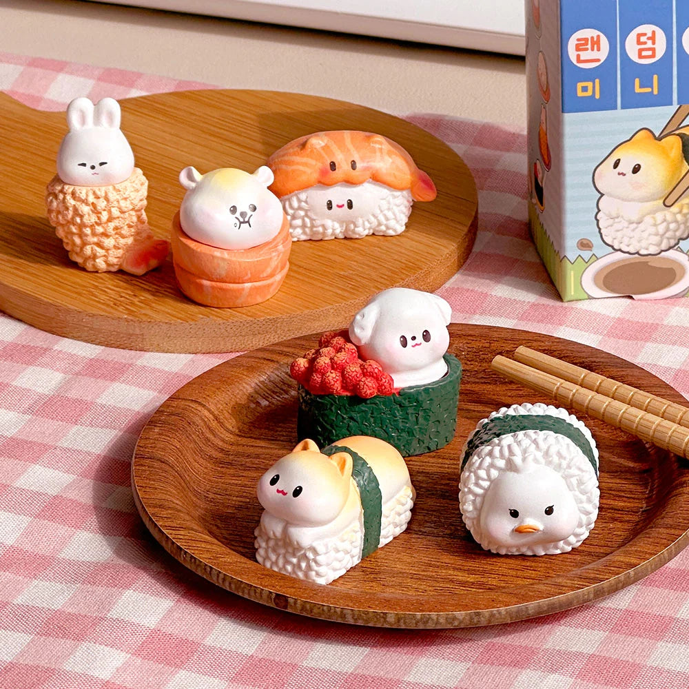 Random Sushi Animal Mini Blind Box