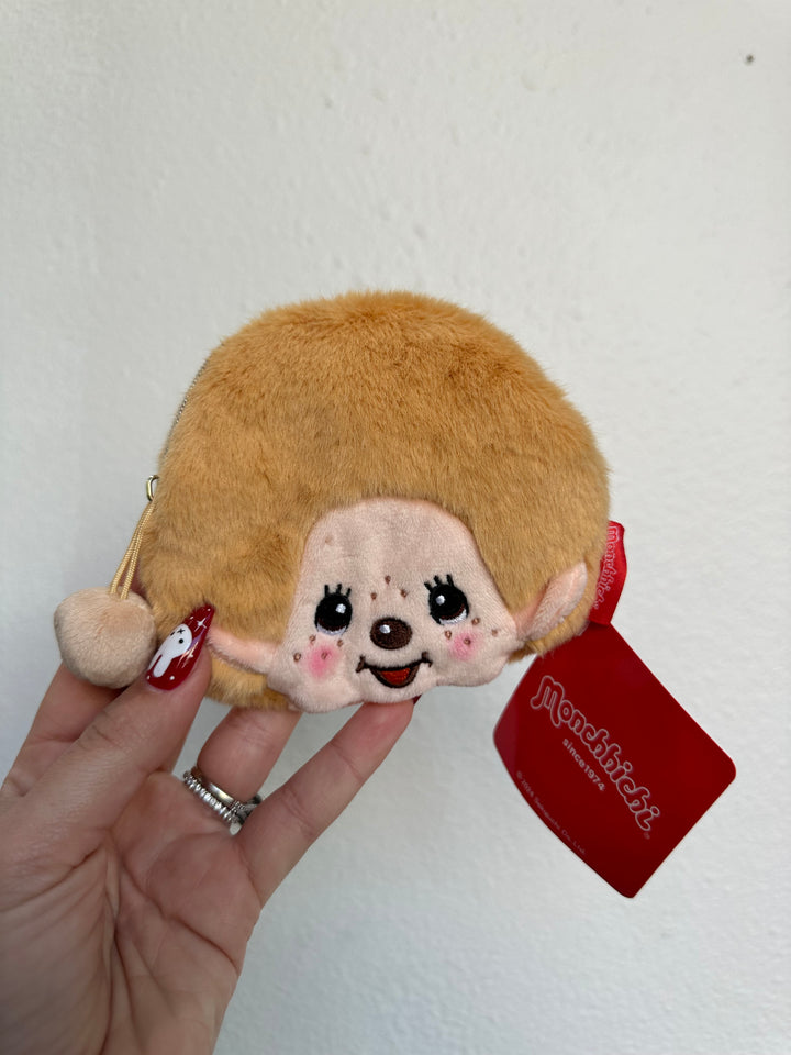 Monchhichi Coin Purse- Beige Boy