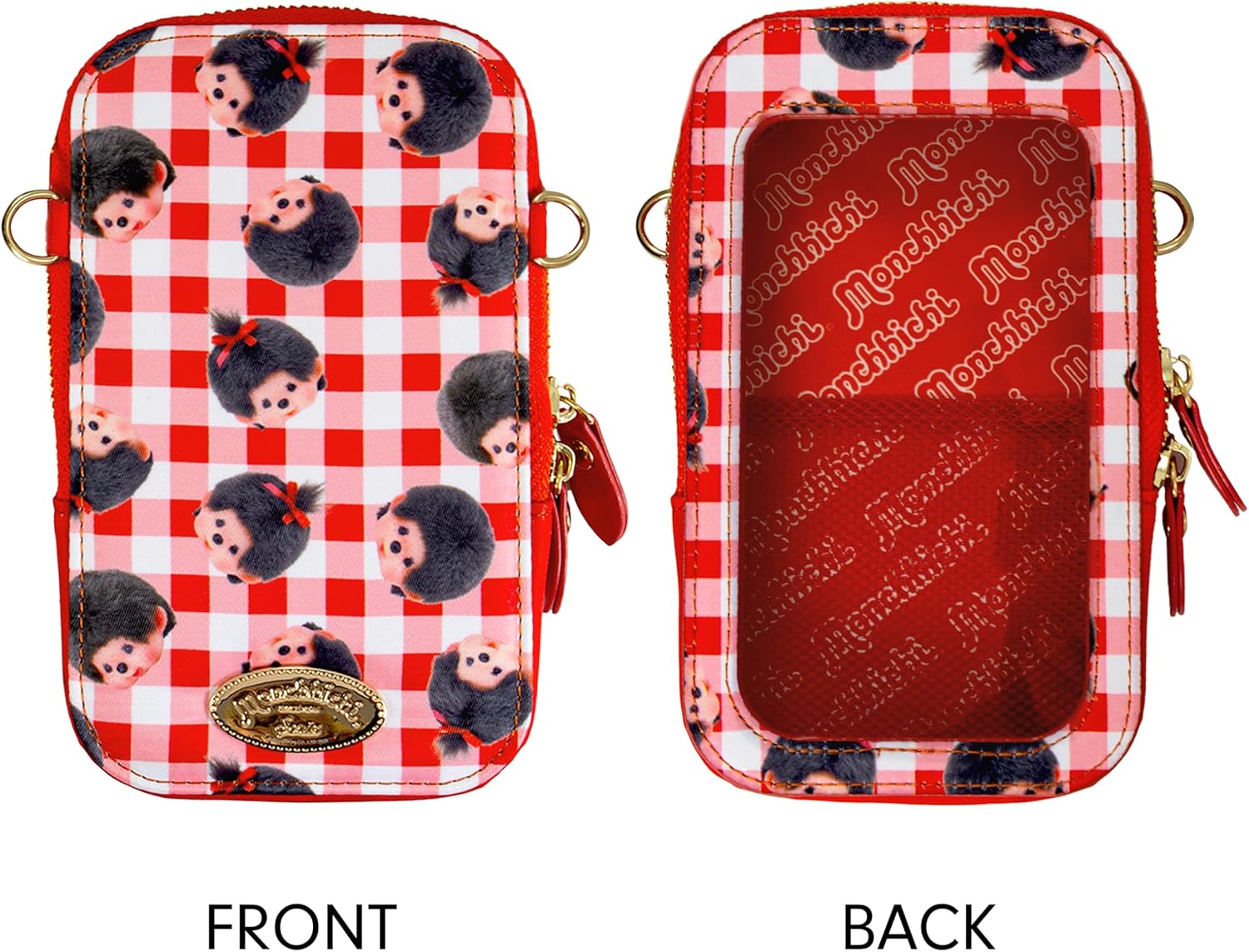 Sonix x Monchhichi Phone Pouch - Universal Smartphone Travel Purse and Wallet