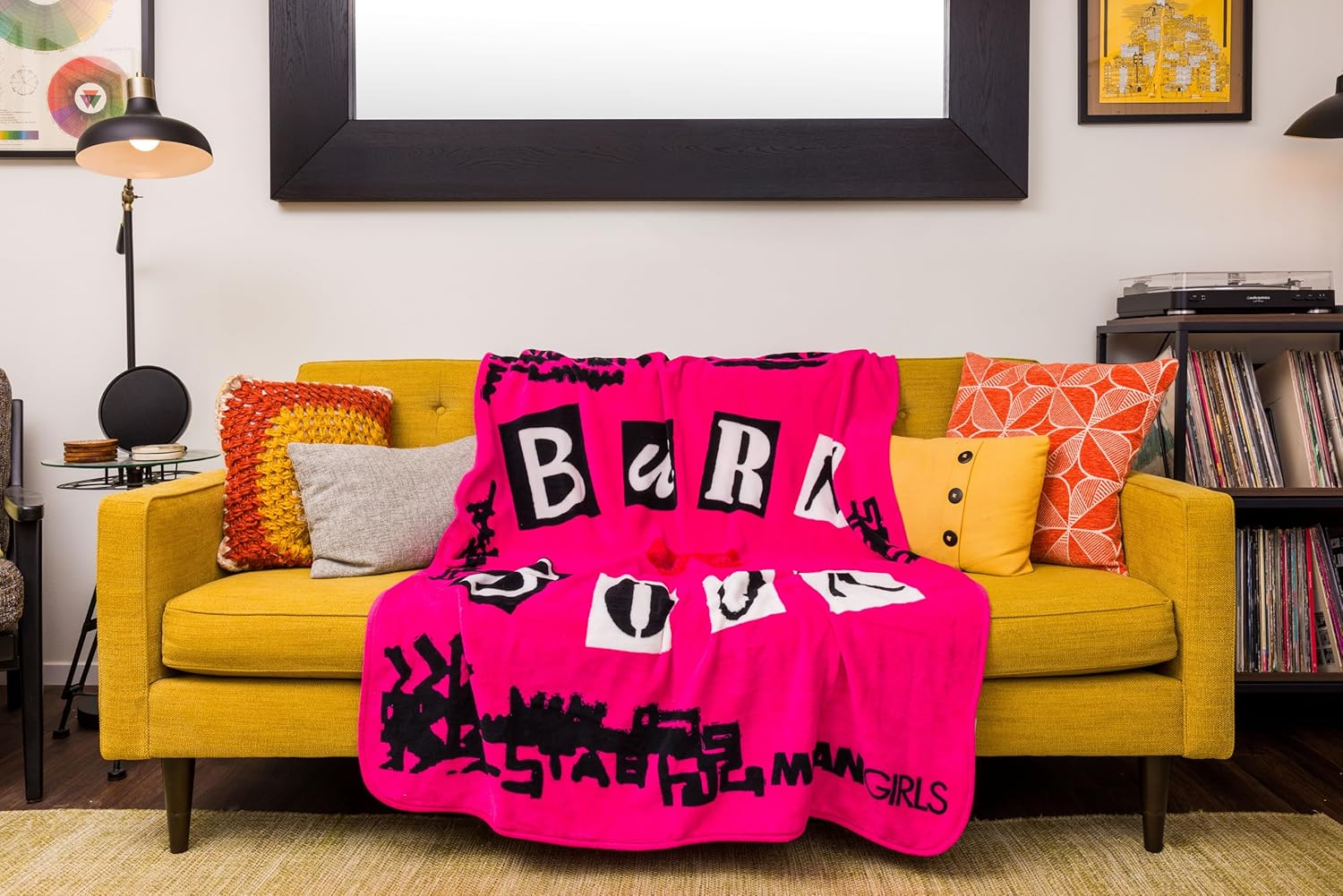 Mean Girls Burn Book Fleece Blanket