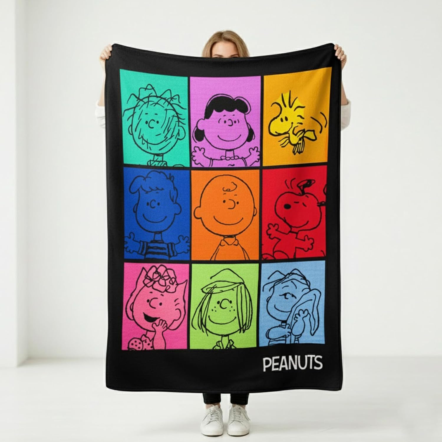 Peanuts Soft Fleece Throw Blanket