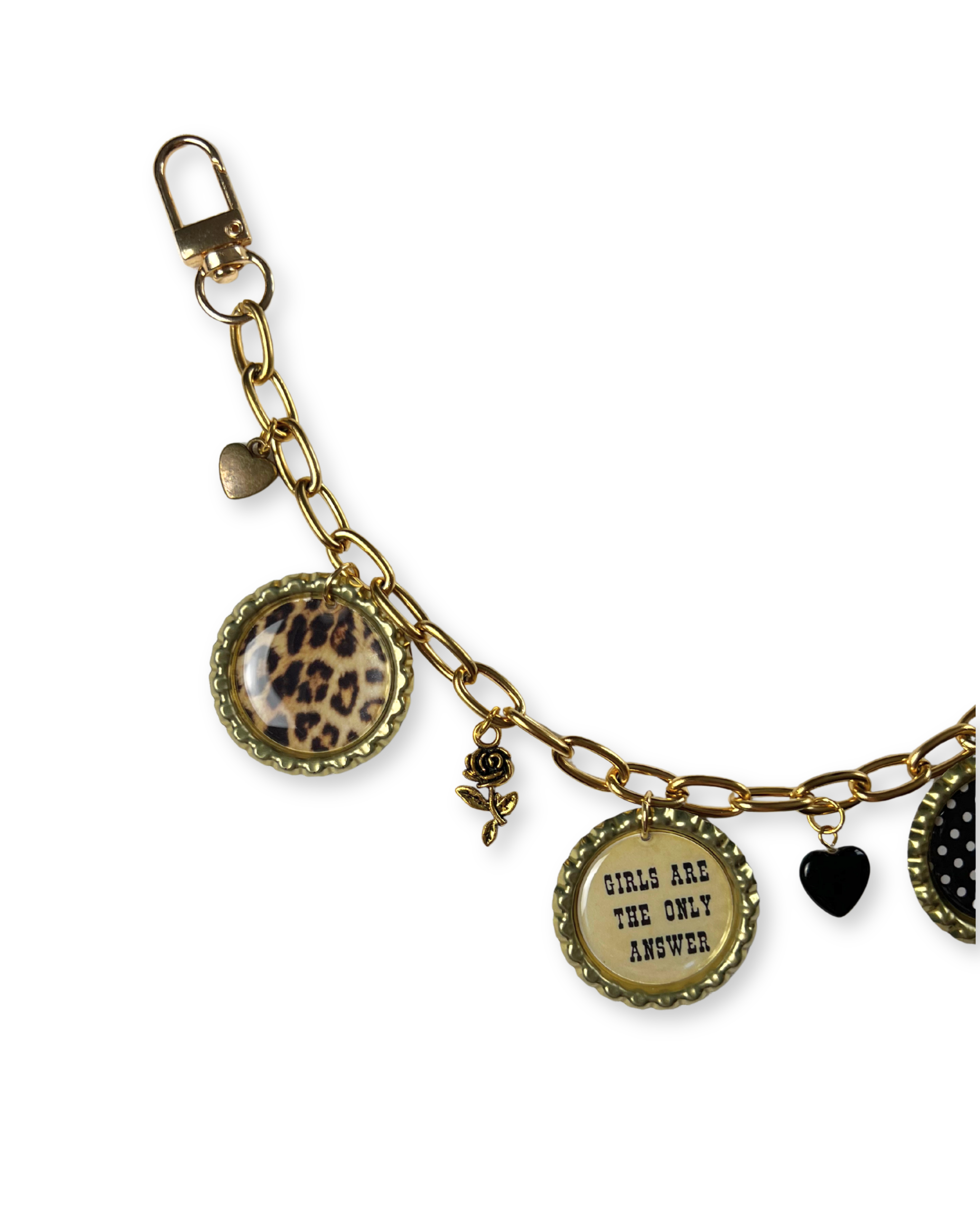 Romy Bag Chain: Gold