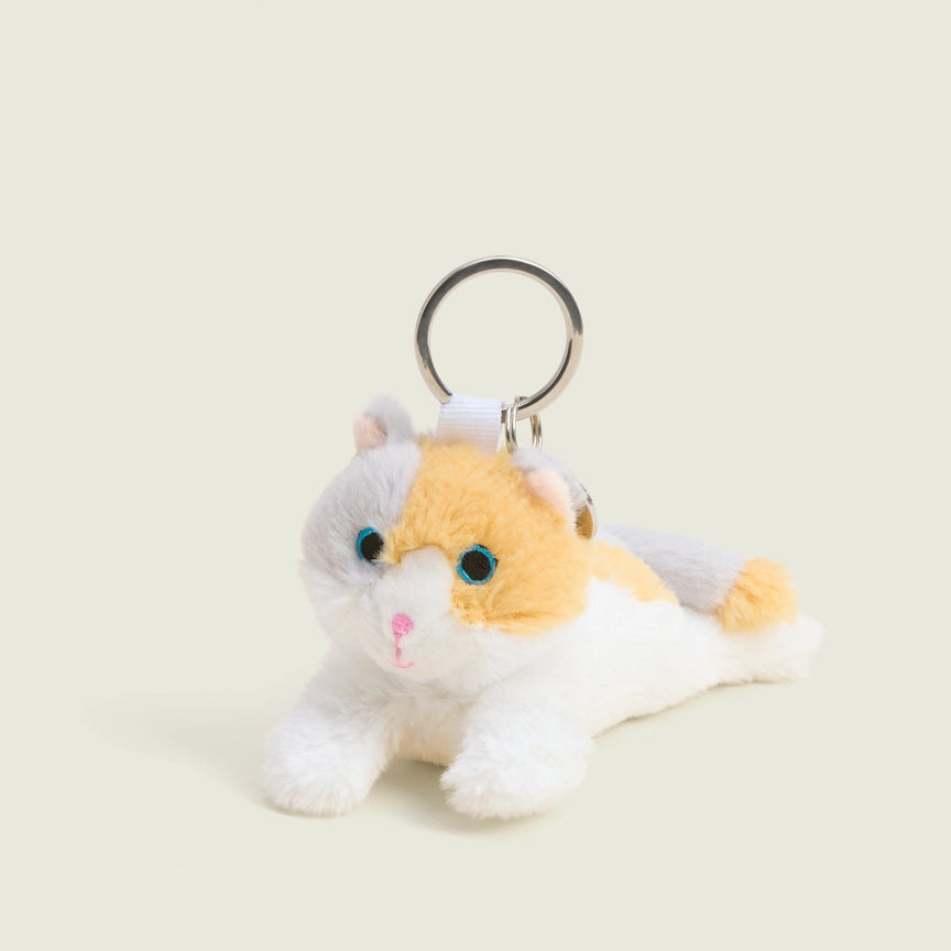 Warmies Calico Cat Keyring