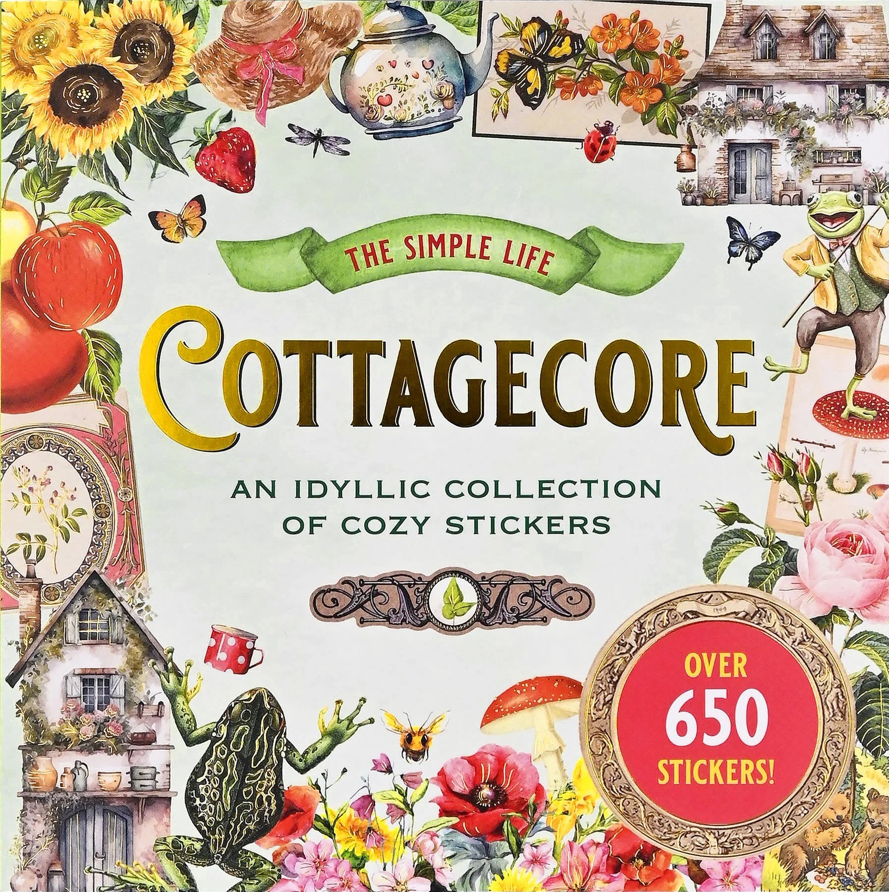 Cottage Core Sticker Book